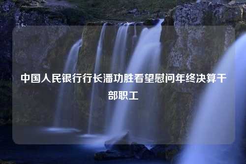 中国人民银行行长潘功胜看望慰问年终决算干部职工