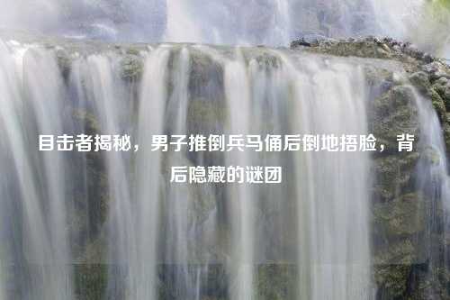 目击者揭秘，男子推倒兵马俑后倒地捂脸，背后隐藏的谜团